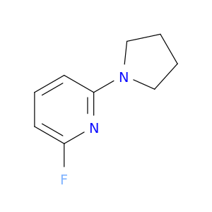 2-Fluoro-6-(pyrrolidin-1-yl)pyridine