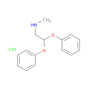 Ethanamine, N-methyl-2,2-diphenoxy-, hydrochloride