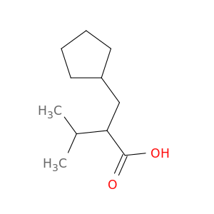 2-(环戊基甲基)-3-甲基丁酸