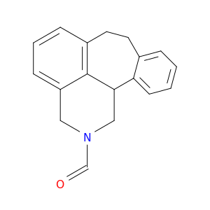 Benzo(6,7)cyclohept(1,2,3-de)isoquinoline-2(1H)-carboxaldehyde, 3,7,8,12b-tetrahydro-