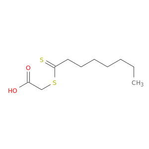 Acetic acid, [(1-thioxooctyl)thio]-