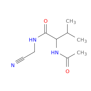 Butanamide, 2-(acetylamino)-N-(cyanomethyl)-3-methyl-