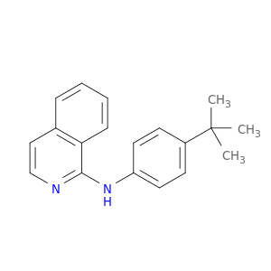 1-ISOQUINOLINAMINE, N-[4-(1,1-DIMETHYLETHYL)PHENYL]-