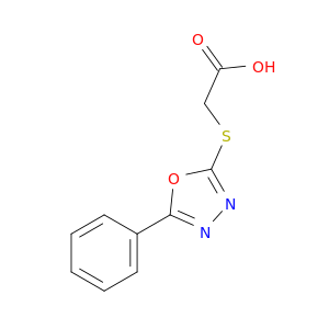 2-[(5-苯基-1,3,4-噁二唑-2-基)硫代]乙酸