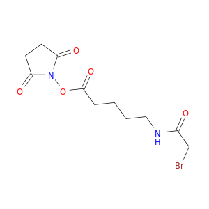Pentanoic acid,5-[(2-bromoacetyl)amino]-, 2,5-dioxo-1-pyrrolidinyl ester