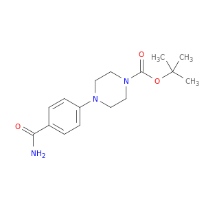 tert-Butyl 4-(4-Carbamoylphenyl)piperazine-1-carboxylate