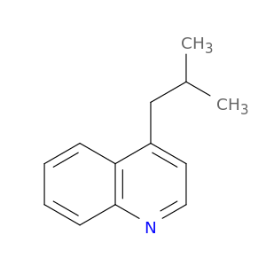 Quinoline, 4-(2-methylpropyl)-