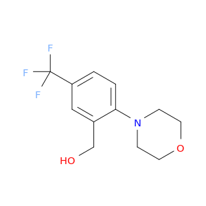 Benzenemethanol,2-(4-morpholinyl)-5-(trifluoromethyl)-