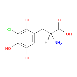 Tyrosine, 3-chloro-2,5-dihydroxy-