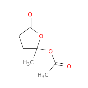 2(3H)-Furanone, 5-(acetyloxy)dihydro-5-methyl-