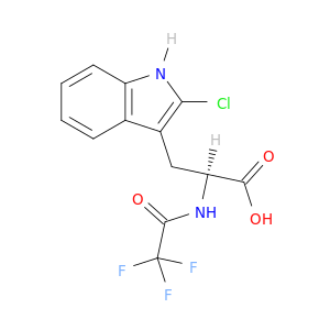 L-Tryptophan, 2-chloro-N-(trifluoroacetyl)-
