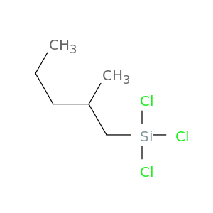 Silane, trichloro(2-methylpentyl)-