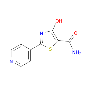 5-Thiazolecarboxamide, 4-hydroxy-2-(4-pyridinyl)-