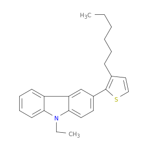 9H-Carbazole, 9-ethyl-3-(3-hexyl-2-thienyl)-