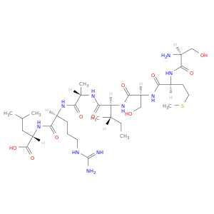 L-Leucine, L-seryl-L-methionyl-L-seryl-L-isoleucyl-L-alanyl-L-arginyl-