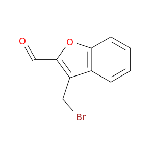 2-Benzofurancarboxaldehyde, 3-(bromomethyl)-