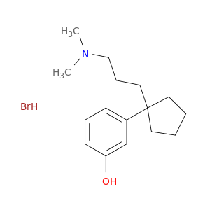 Phenol, 3-[1-[3-(dimethylamino)propyl]cyclopentyl]-, hydrobromide