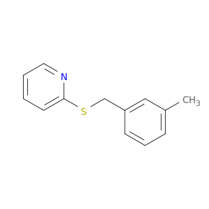 Pyridine, 2-[[(3-methylphenyl)methyl]thio]-