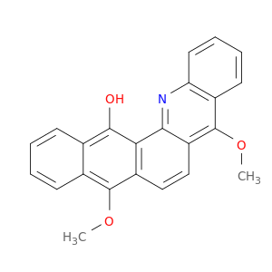 Naphth[2,3-c]acridin-14-ol, 5,8-dimethoxy-