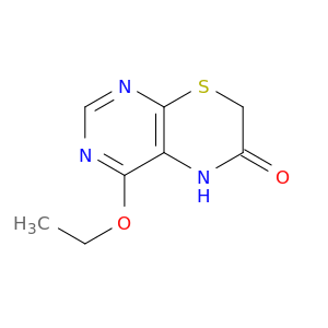 5H-Pyrimido[4,5-b][1,4]thiazin-6(7H)-one, 4-ethoxy-