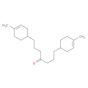 4-Heptanone, 1,7-bis(4-methyl-3-cyclohexen-1-yl)-