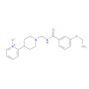 Benzamide, 3-ethoxy-N-[[4-(1-oxido-2-pyridinyl)-1-piperidinyl]methyl]-