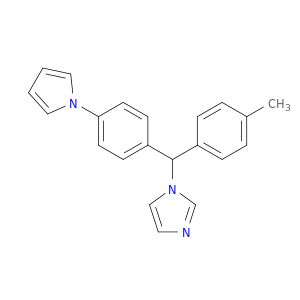 1H-Imidazole, 1-[(4-methylphenyl)[4-(1H-pyrrol-1-yl)phenyl]methyl]-
