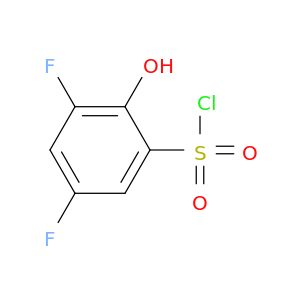 3,5-Difluoro-2-hydroxybenzene-1-sulfonyl chloride
