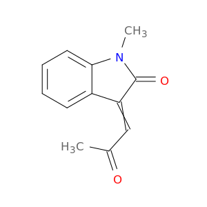 1,3-DIHYDRO-1-METHYL-3-(2-OXOPROPYLIDENE)-2H-INDOL-2-ONE