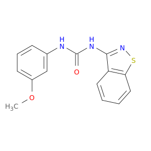 Urea,N-1,2-benzisothiazol-3-yl-N'-(3-methoxyphenyl)-
