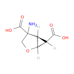 2-Oxabicyclo[3.1.0]hexane-4,6-dicarboxylicacid, 4-amino-, (1S,4S,5R,6S)-