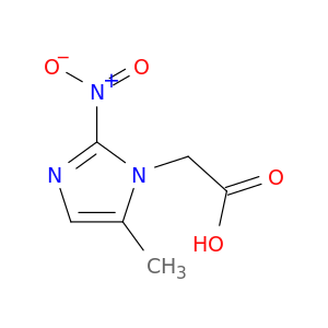 1H-Imidazole-1-aceticacid, 5-methyl-2-nitro-
