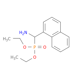 Phosphonic acid, (amino-1-naphthalenylmethyl)-, diethyl ester
