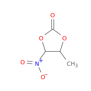 1,3-Dioxolan-2-one, 4-methyl-5-nitro-