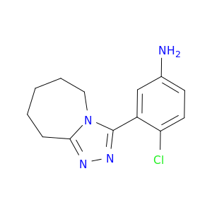4-Chloro-3-{5h,6h,7h,8h,9h-[1,2,4]Triazolo[4,3-A]Azepin-3-Yl}Aniline