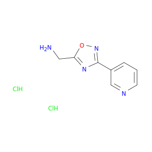 1,2,4-恶二唑-5-甲烷胺,3-(3-吡啶基)-,盐酸盐(1：2)