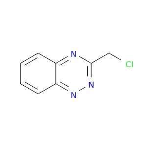 3-(chloromethyl)-1,2,4-benzotriazine