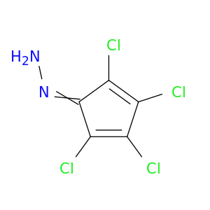 (2,3,4,5-tetrachloro-1-cyclopenta-2,4-dienylidene)hydrazine