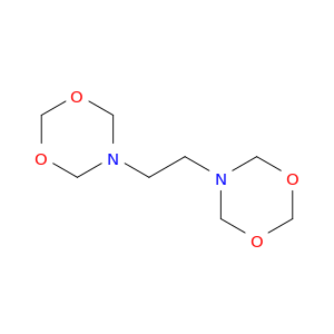4H-1,3,5-Dioxazine, 5,5'-(1,2-ethanediyl)bis[dihydro-