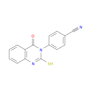 4-(4-Oxo-2-sulfanyl-3,4-dihydroquinazolin-3-yl)benzonitrile