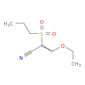 3-乙氧基-2-(丙基磺酰基)-2-丙烯腈