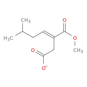 Butanedioic acid, (3-methylbutylidene)-, 1-methyl ester, (E)-