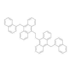 Anthracene, 9,9'-(1,2-ethanediyl)bis[10-(1-naphthalenylmethyl)-