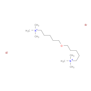 [Oxybis(pentamethylene)]bis[trimethylammoniumbromide] (6CI)
