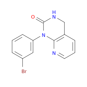 Pyrido[2,3-d]pyrimidin-2(1H)-one, 1-(3-bromophenyl)-3,4-dihydro-