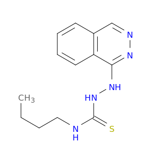 Hydrazinecarbothioamide, N-butyl-2-(1-phthalazinyl)-