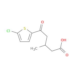 5-氯-β-甲基-δ-氧代-2-苯苯磺酸