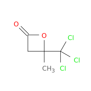 2-Oxetanone, 4-methyl-4-(trichloromethyl)-