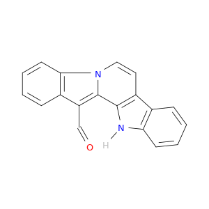 12H-Indolo[2',3':3,4]pyrido[1,2-a]indole-13-carboxaldehyde
