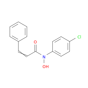 2-Propenamide, N-(4-chlorophenyl)-N-hydroxy-3-phenyl-